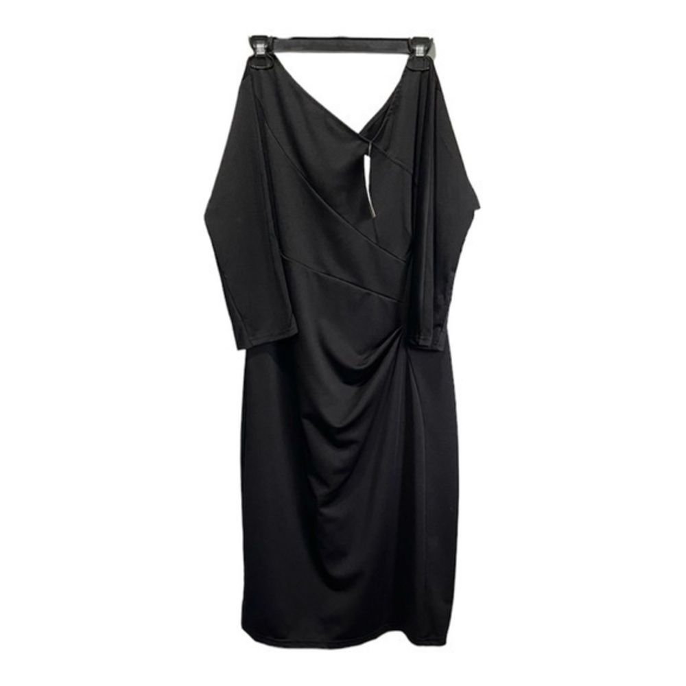 Meaneor Women’s Asymmetrical V-Neck Dress